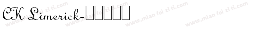 CK Limerick字体转换